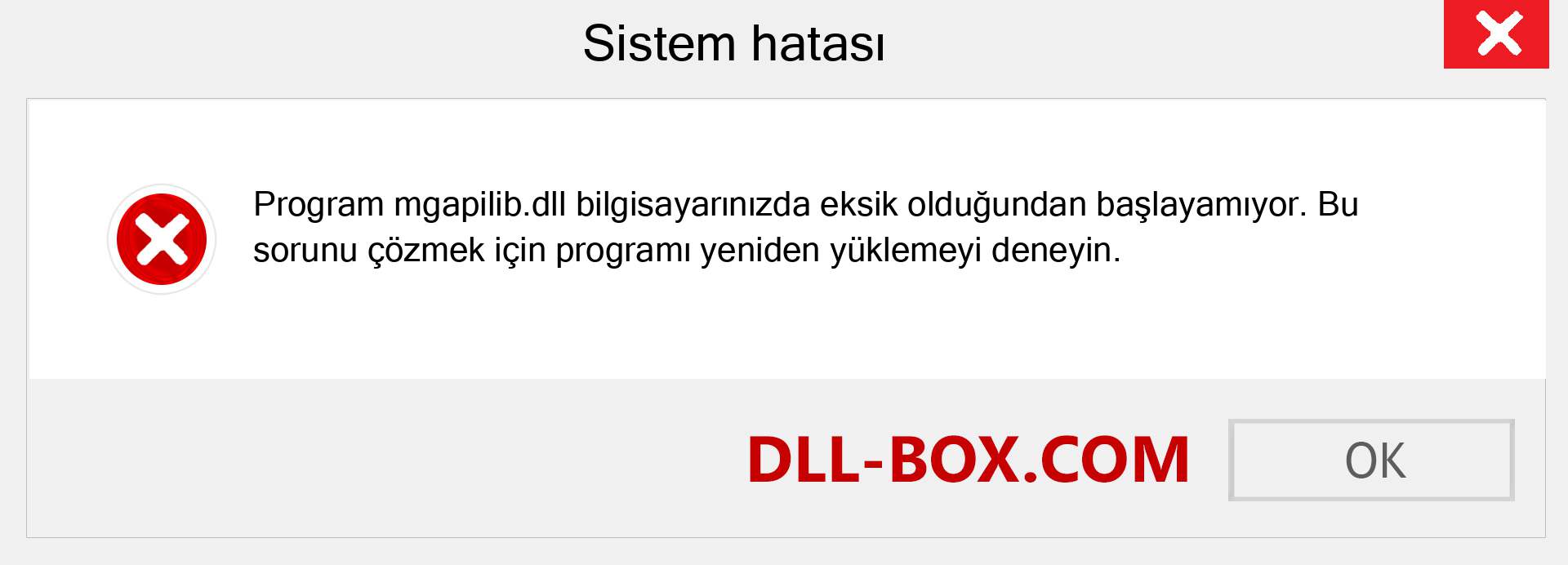 mgapilib.dll dosyası eksik mi? Windows 7, 8, 10 için İndirin - Windows'ta mgapilib dll Eksik Hatasını Düzeltin, fotoğraflar, resimler